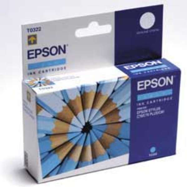 Epson C13T032240 värikasetti cyan sininen