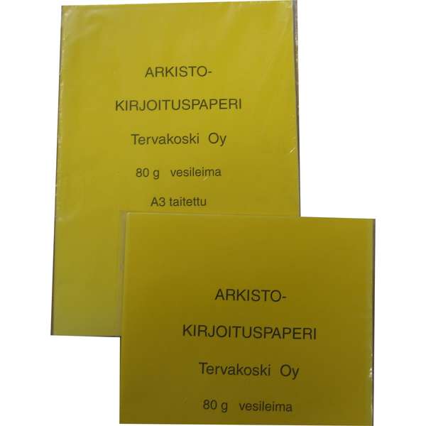 Arkistopaperi A3 Linen Bank 80g /10 arkkia