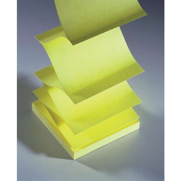 Viestilappu Z-Notes 76x76 mm keltainen /100