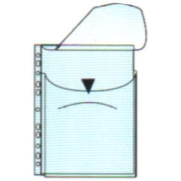 Paljetasku A4 reijitys + läppä PVC /10