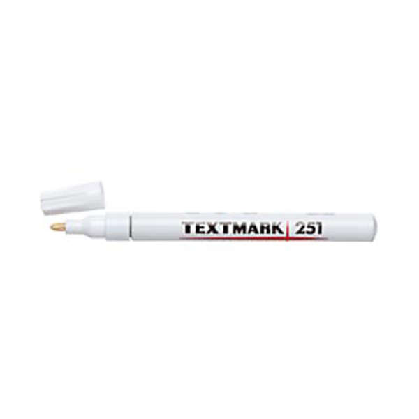 Maalikynä /huopakynä Textmark 251 valkoinen