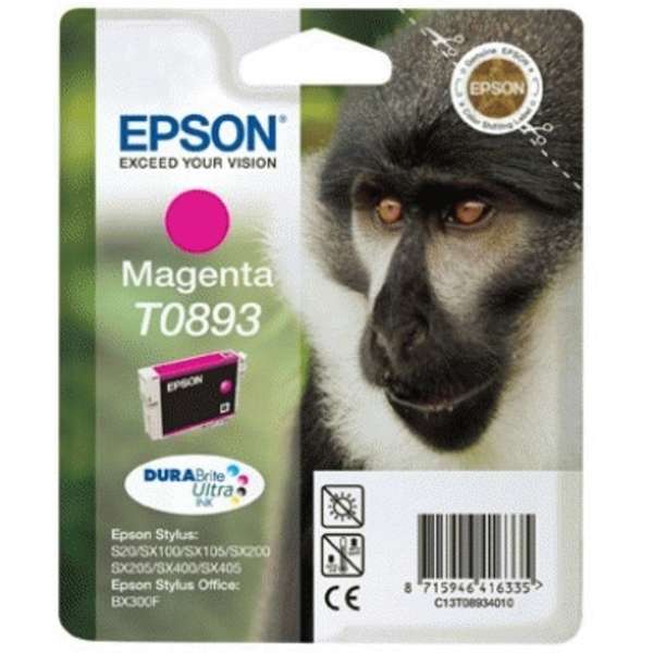 Epson C13T08934010 värikasetti magenta punainen