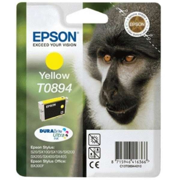 Epson C13T08944010 värikasetti yellow keltainen