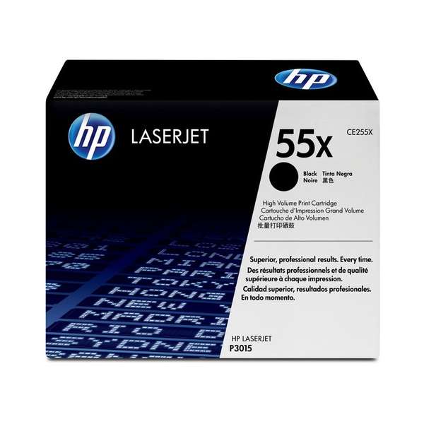 HP CE255X värikasetti musta highcapacity 55X