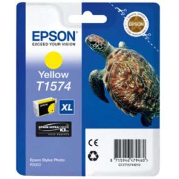 Värikasetti Epson EPST15744010 R3000 yellow/keltainen