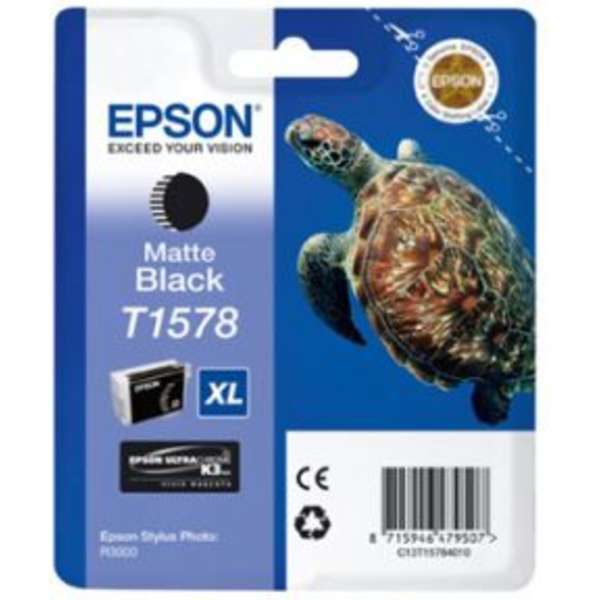 Värikasetti Epson EPST15784010 R3000 mattemusta