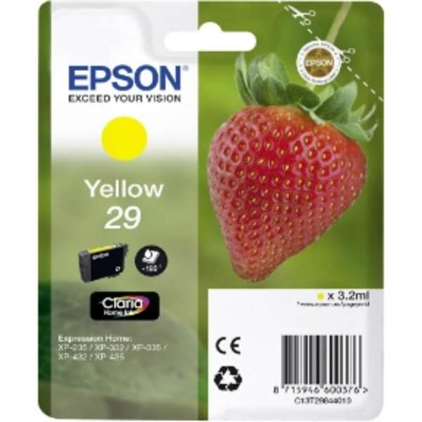 Epson T2984 yellow/keltainen 29