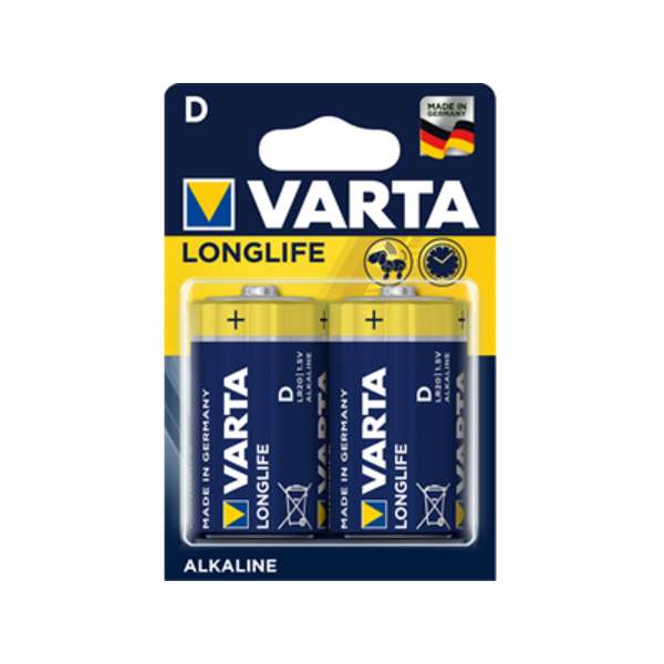 Paristo Varta Loglife D LR20/2