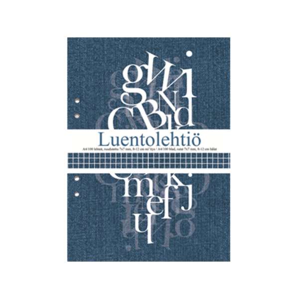 Luentolehtiö A4/100 7x7mm LS 8-12 REIJITYS