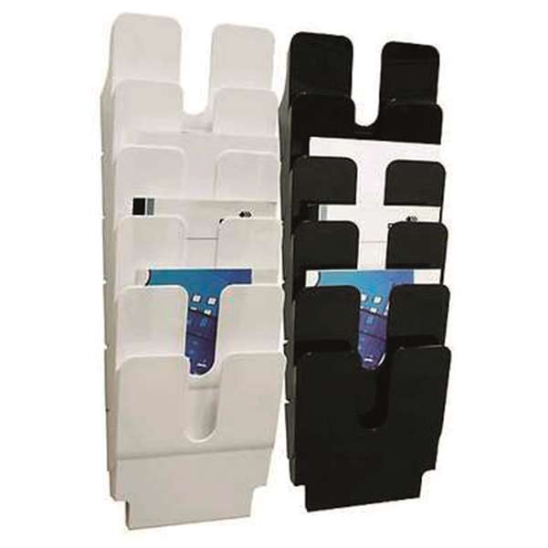 LOMAKETELINE DURABLE FLEXIPLUS 6--OS A4 PYSTY MUSTA